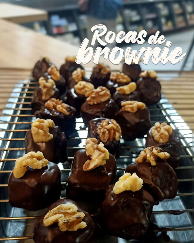 Rocas de brownie