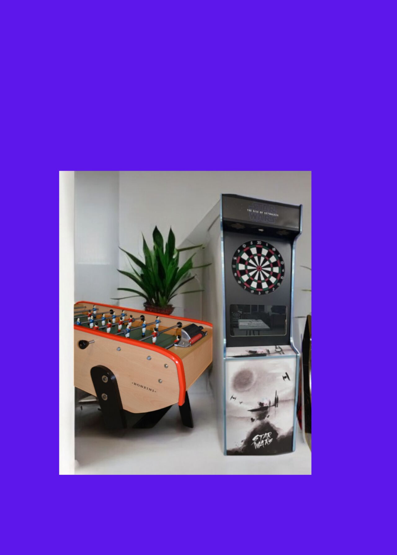 LOCATION BORNE FLECHETTE DART