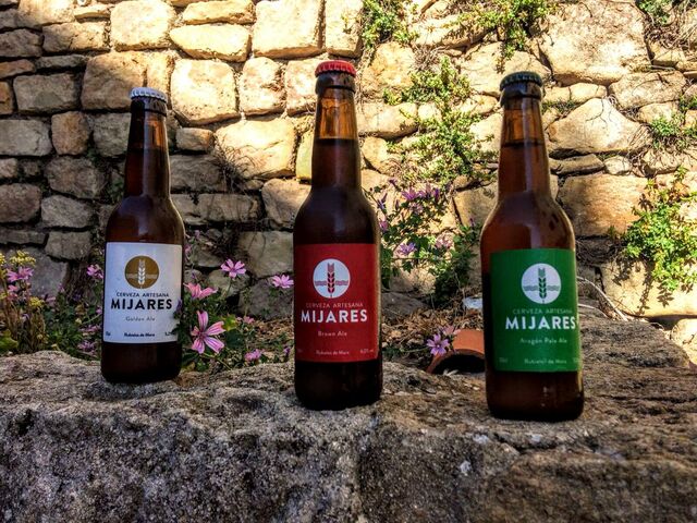 Cerveza artesana MIJARES,
Rubielos de Mora
