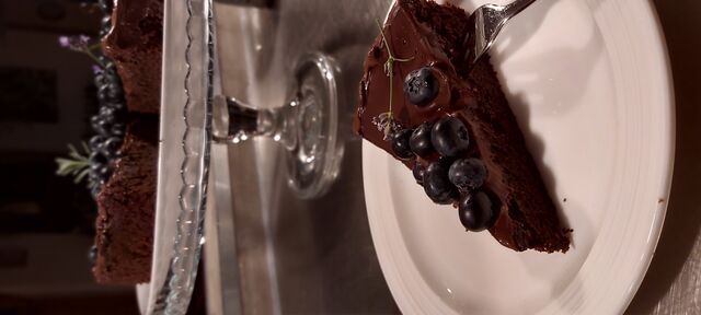 Dessert des Tages: Schokoladen-Tarte mit Lavendel