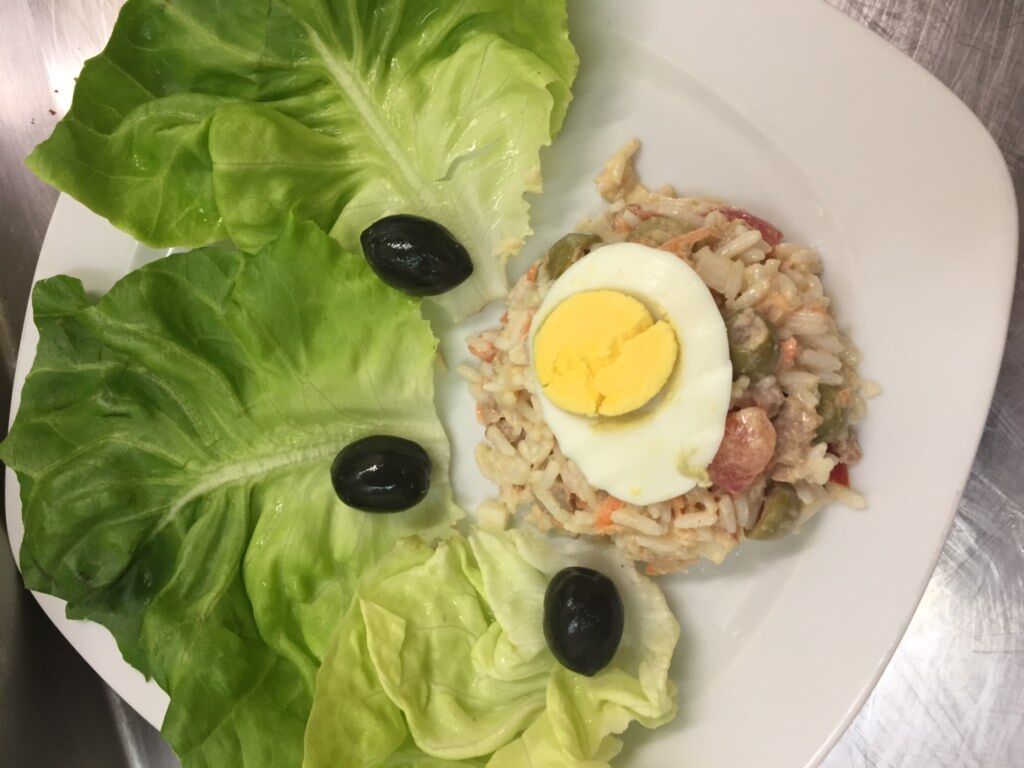 Entrée d'été fraiche 