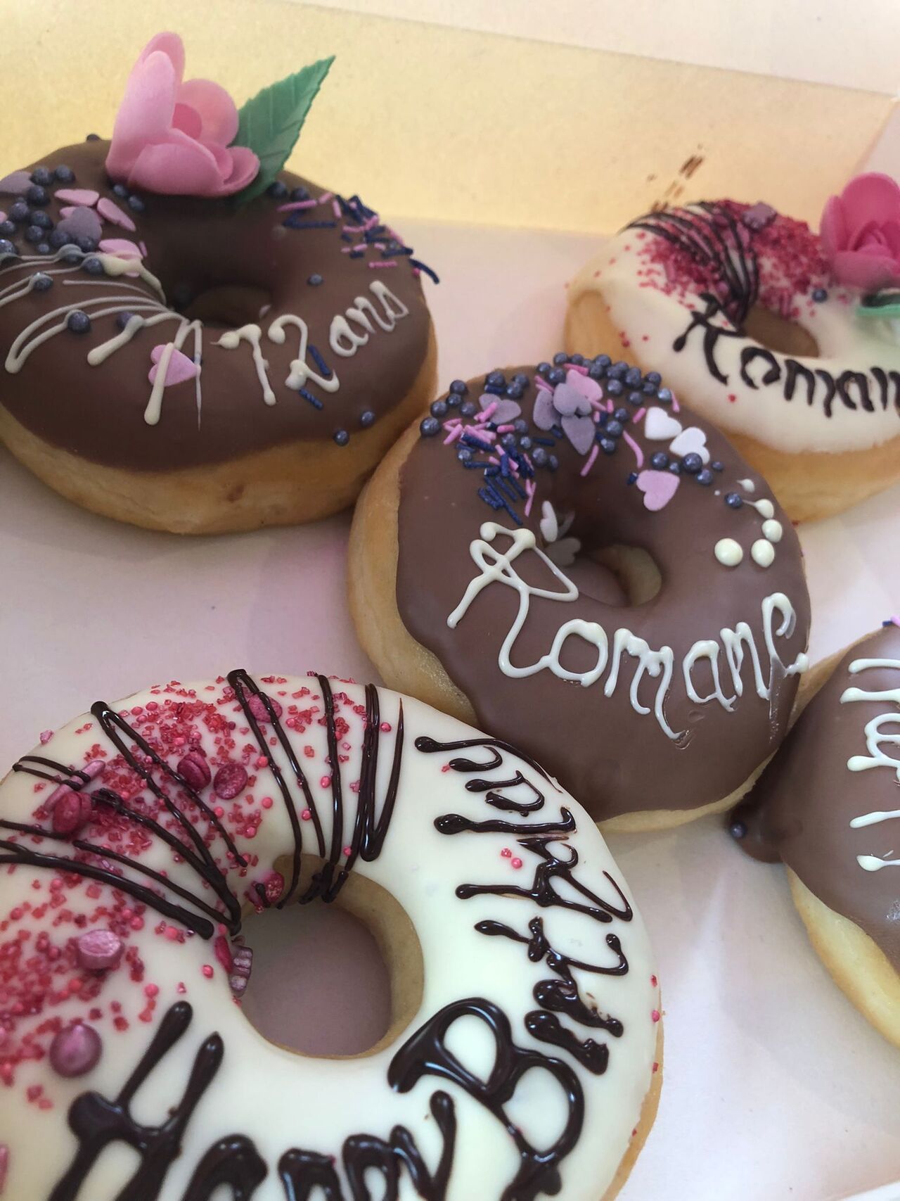 Donuts personnalisés 