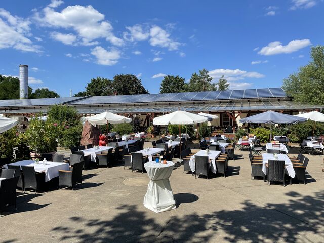 Feier im Außenbereich