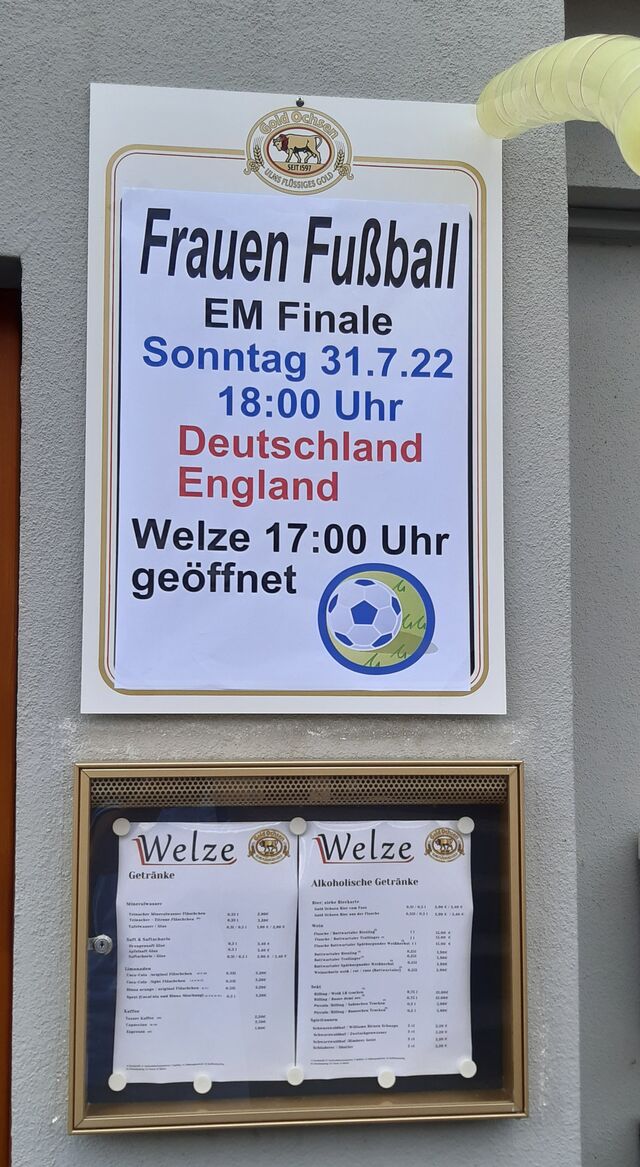 Finale der Frauenfußball EM am 31.07.2022
