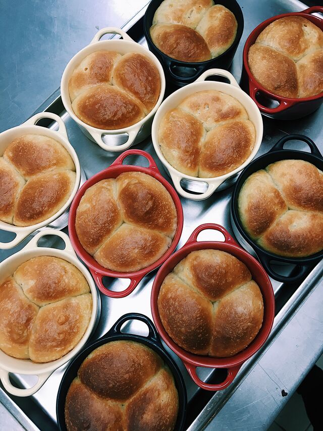 Babás recien salidos del horno, esponjosos y deliciosos