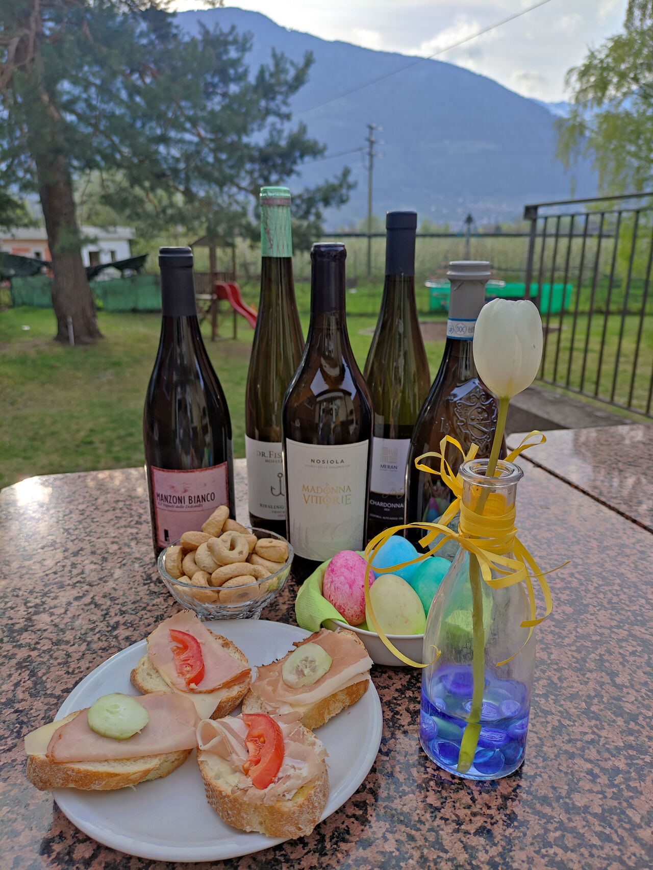 Aperitivi con parco giochi
