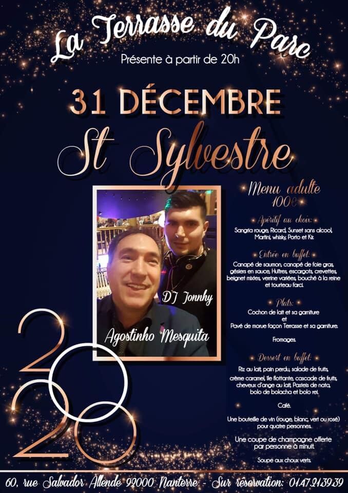 La Terrasse du Parc présente la soirée de la St Sylvestre!! 