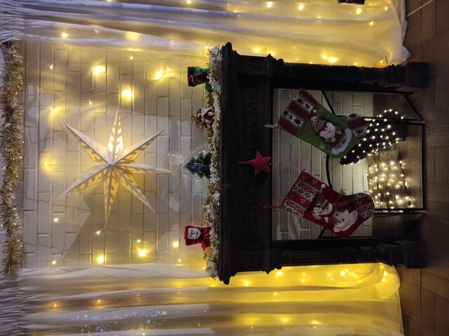 Réveillon de Noël au pied de la cheminée