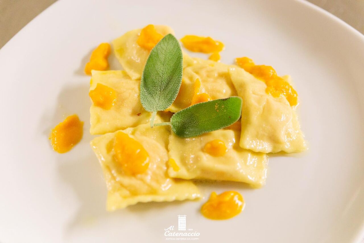 Ravioli alla zucca