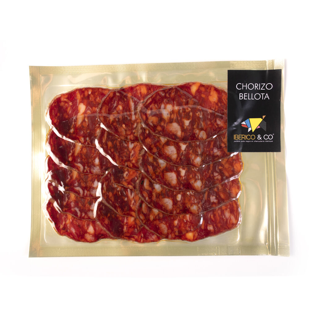 Chorizo Bellota tranché