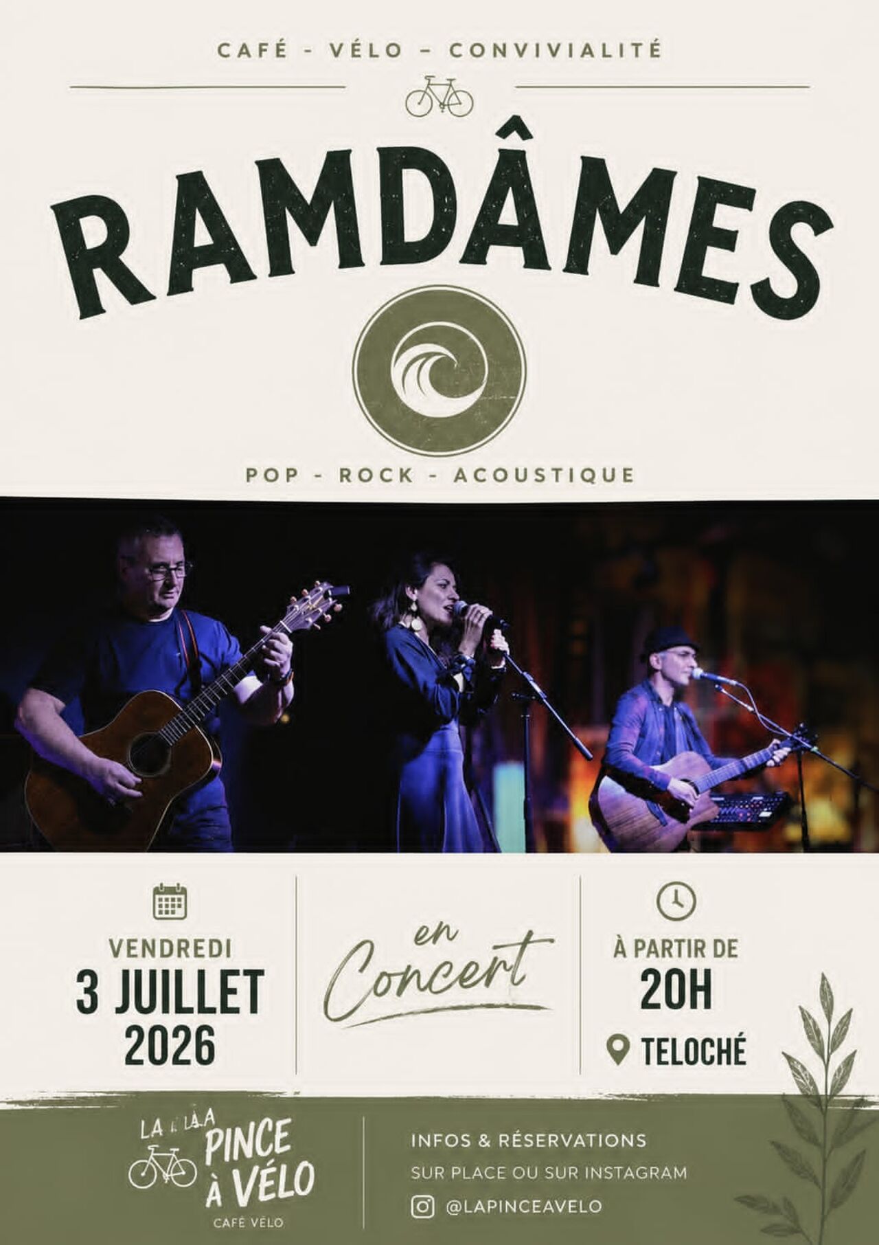 RAMDÂMES en concert