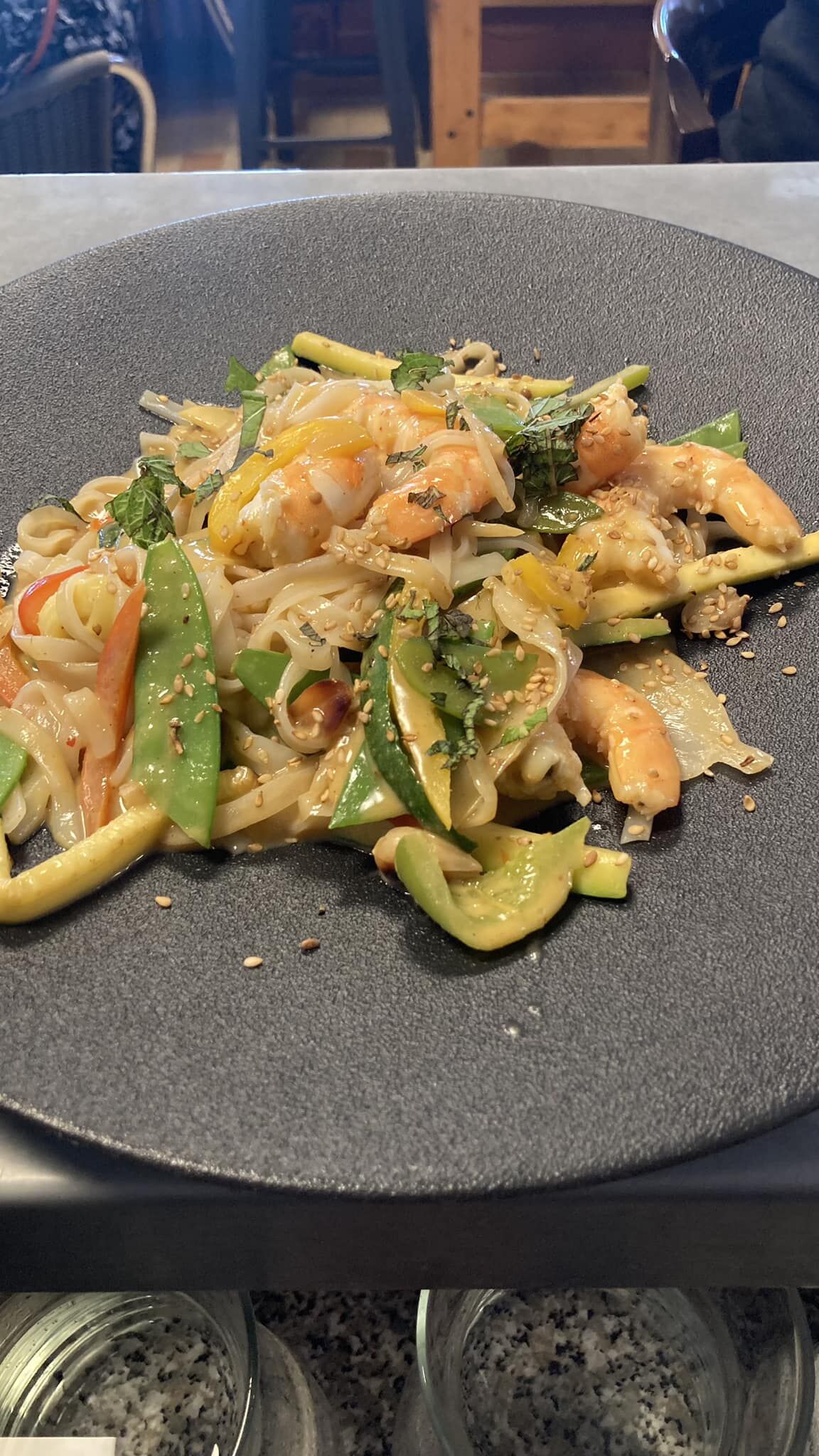 Pad Thaï aux crevettes