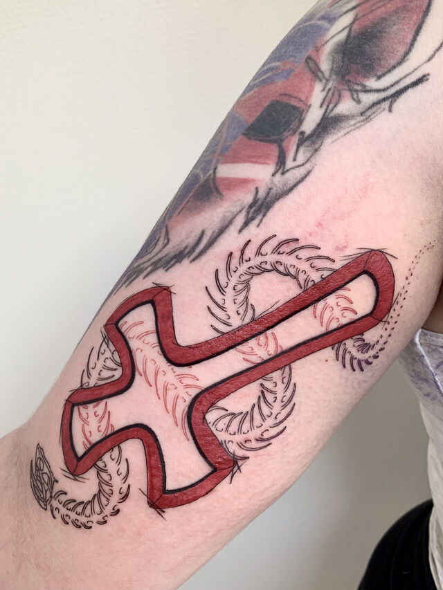 Snake cross - voor Nynke