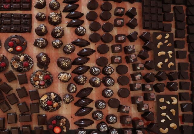 ~ Tablettes, mendiants et ganaches ~