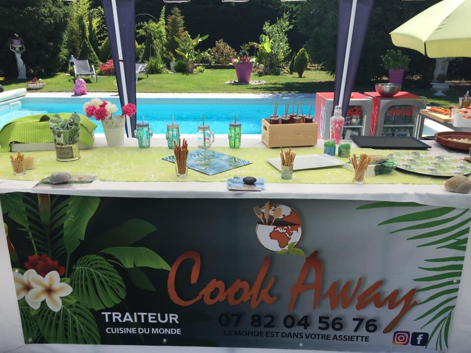 Évènementiel - Buffet avec décoration 