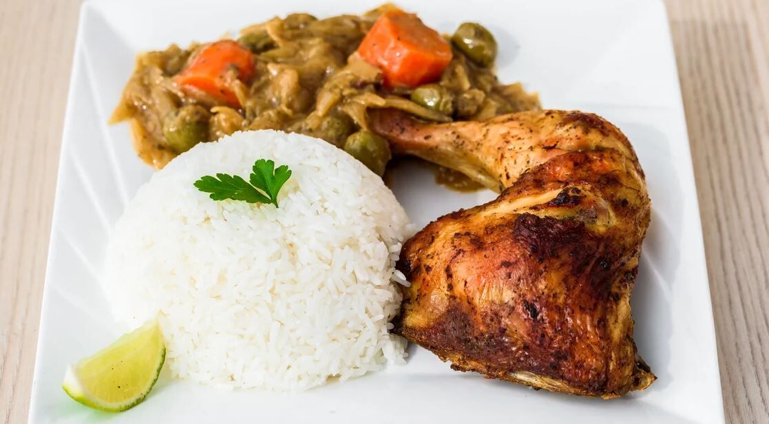 La sauce à base d'un mélange de légumes frais ! Hmmm ! Bon appétit