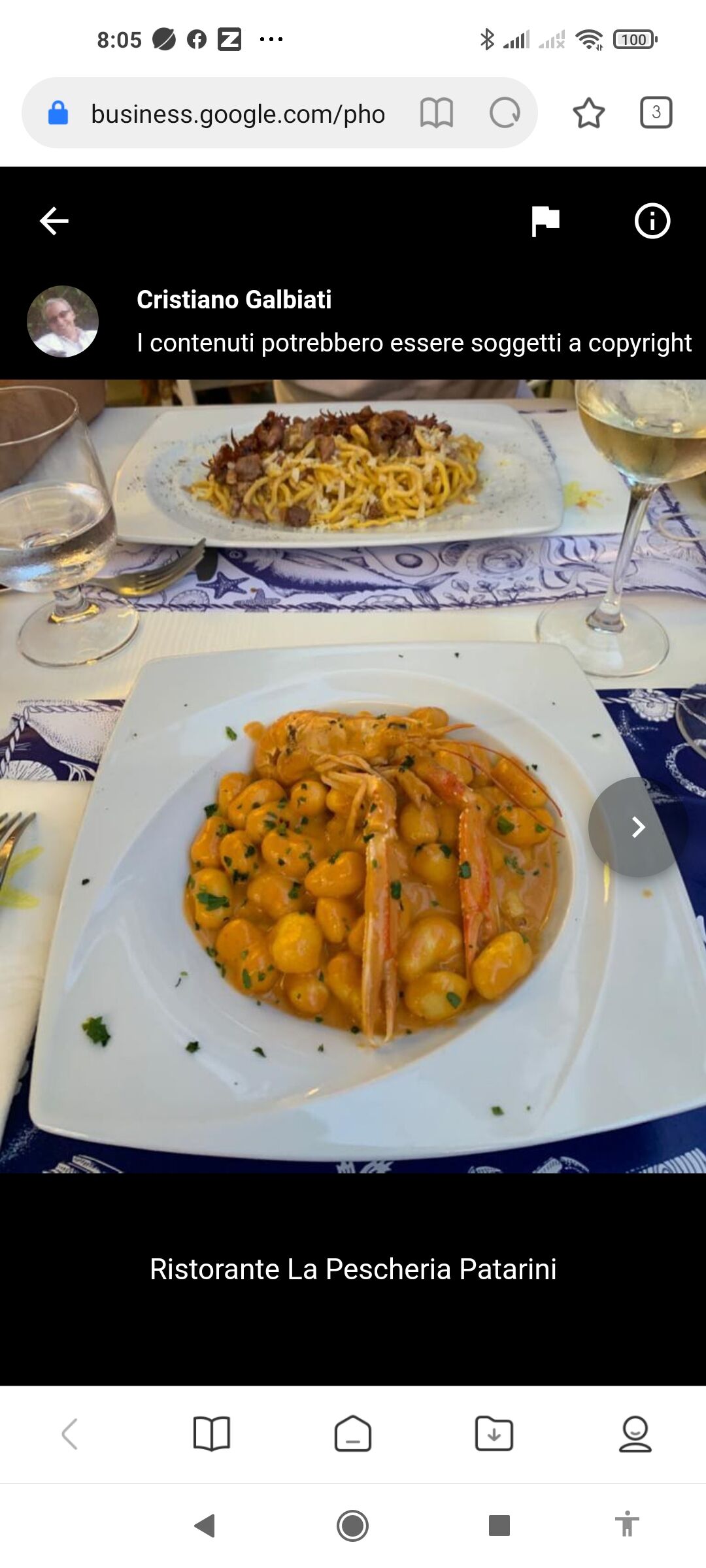 Gnocchetti crema scampi