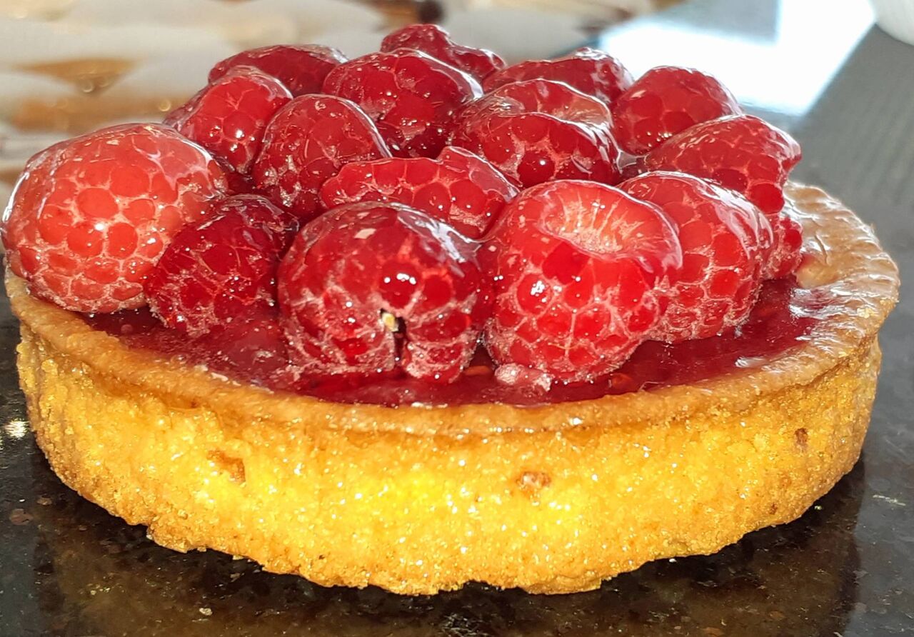 Tartelette framboise 