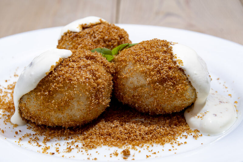 Găluște cu brânză