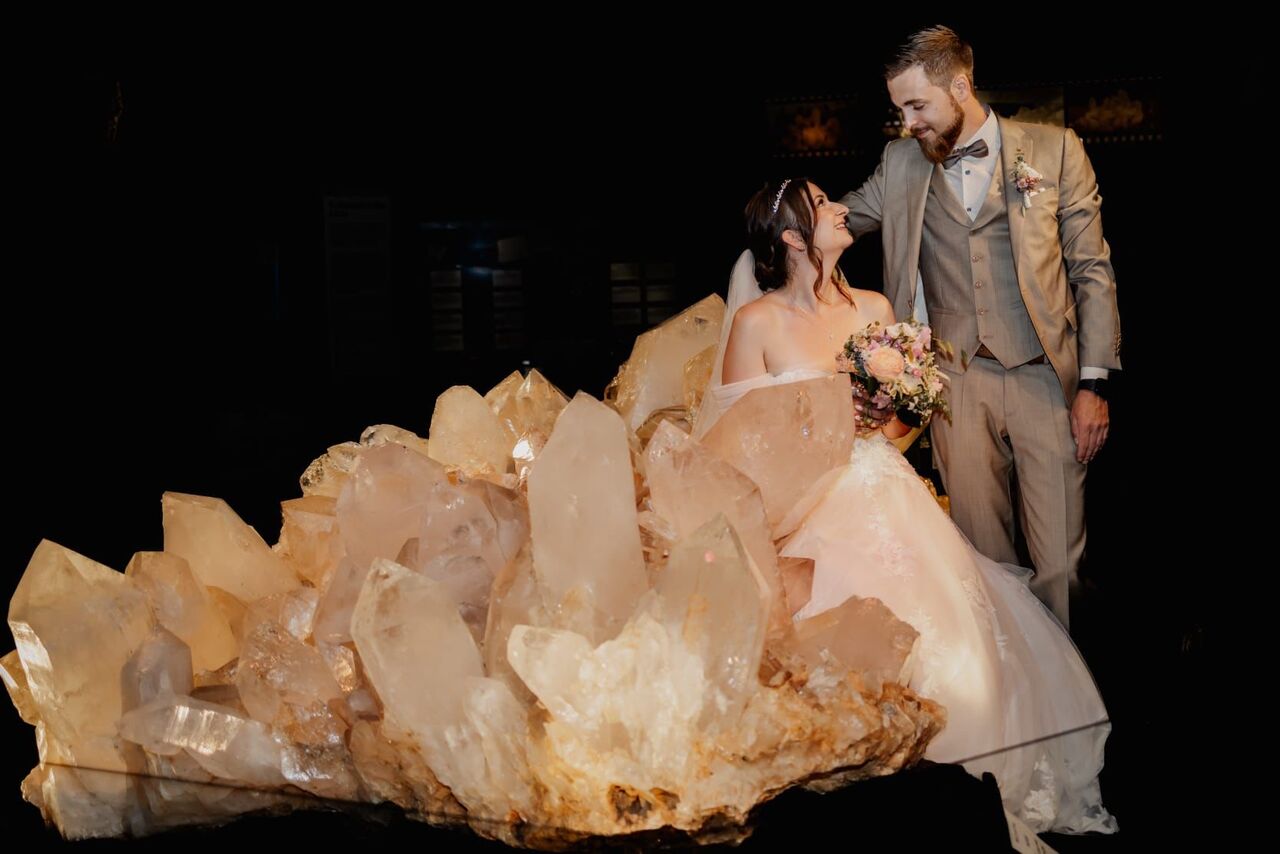 Romantik beim großen Bergkristall