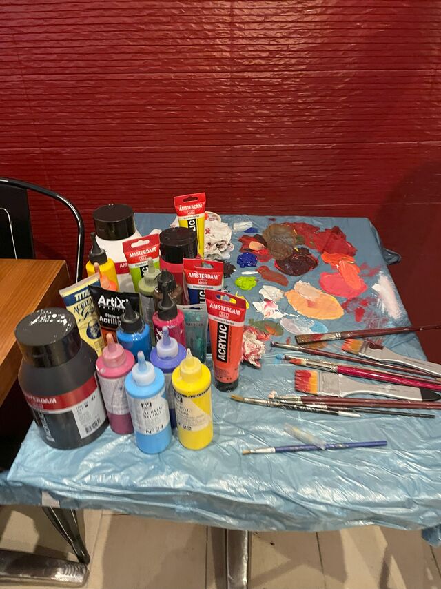 Materiales preparados para comenzar