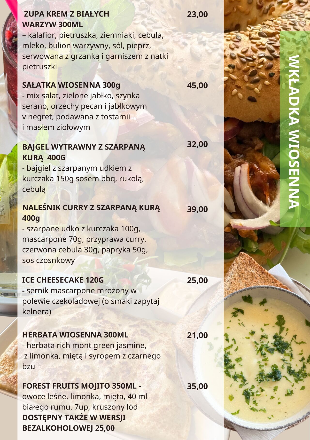 Wiosenna wkładka w MENU