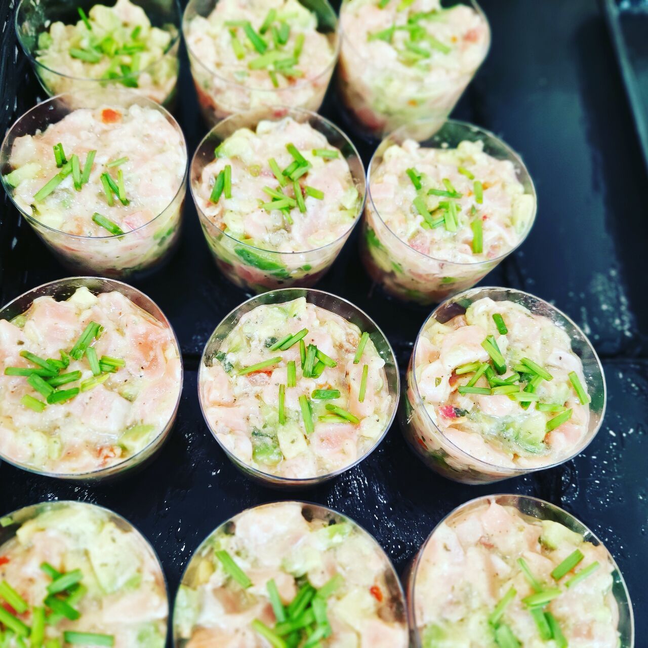 Tartare de saumon au choix