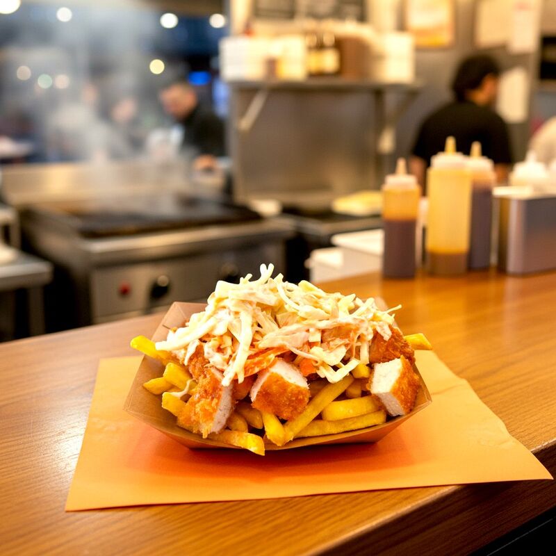 Crispy Chicken coleslaw