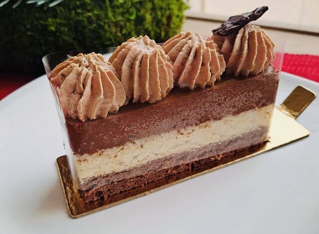 Csokis-mandulás szelet