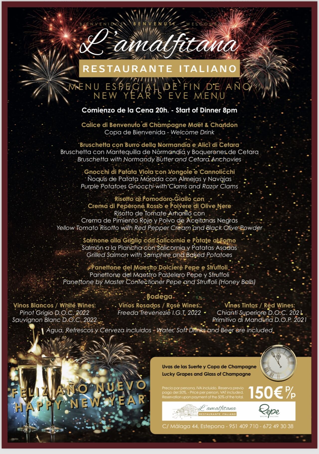 CENA NOCHEVIEJA 2024