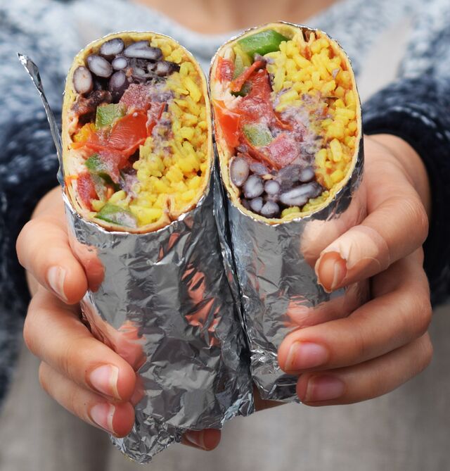 Burrito s černými fazolemi