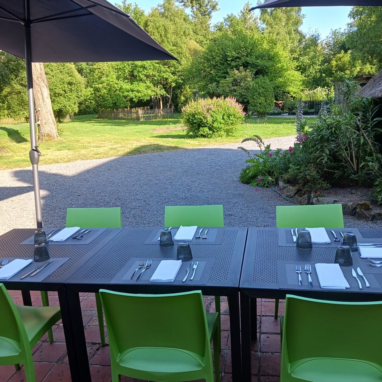 des déjeuners en terrasses