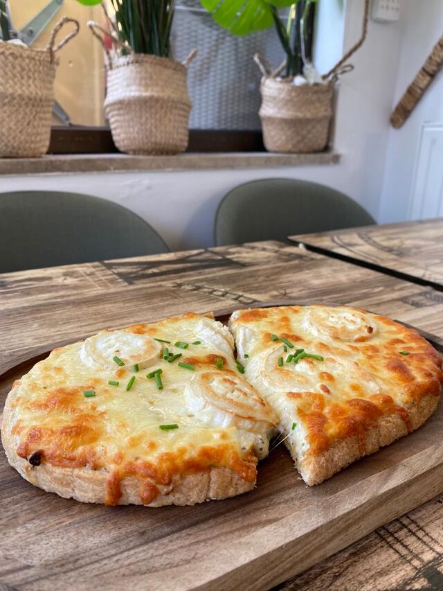 Bruschetta chèvre miel