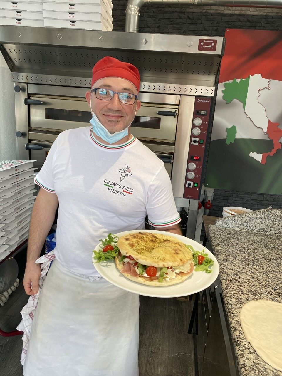 Specialité du Sud d'Italie.... la PUCCIA!!