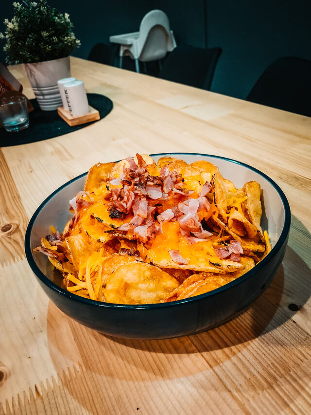 Syrové Chipsy so slaninkou