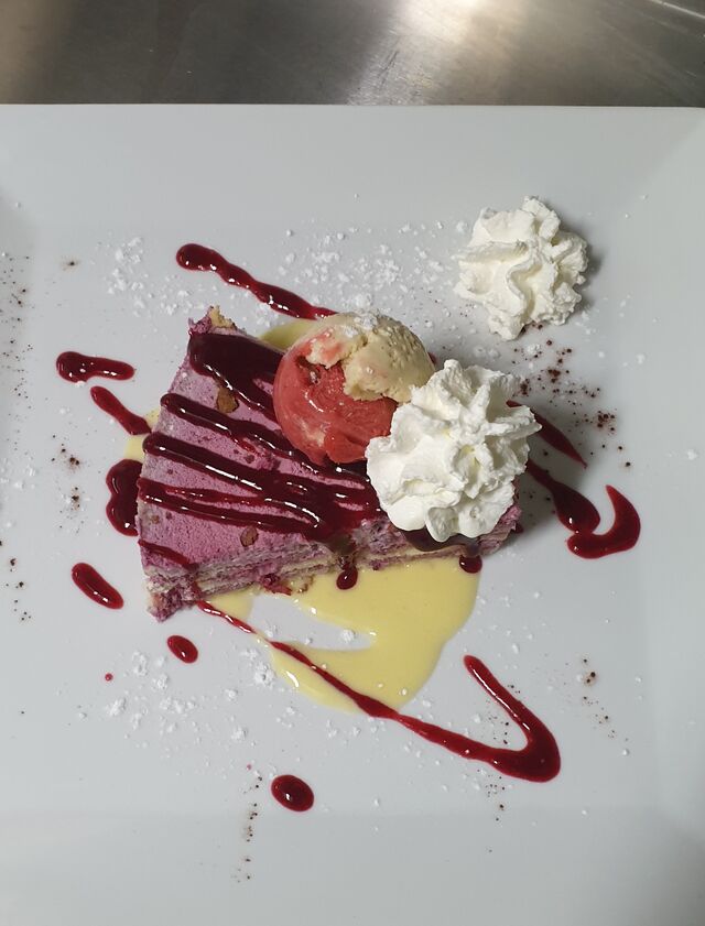 Déssert du jour du week-end du 27 février : gâteau aux fruits rouges 