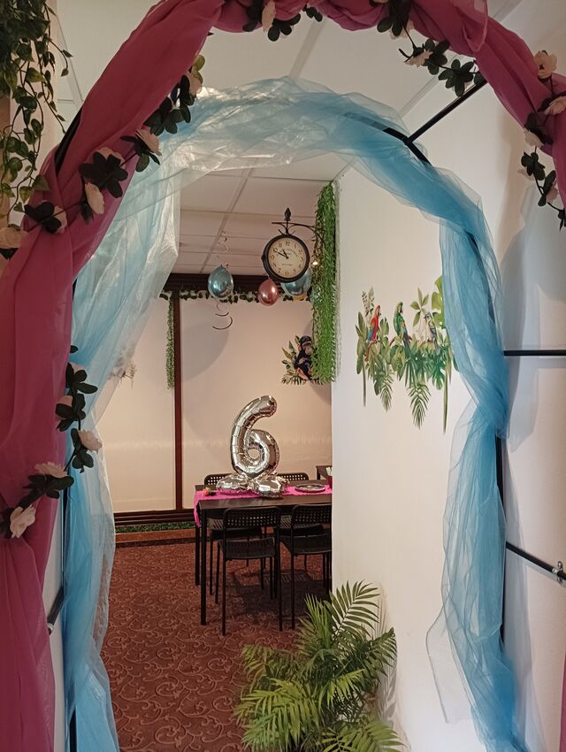 Oslava k 6. narozeninám pro dívku