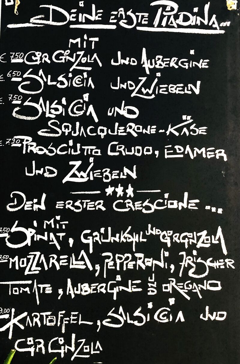 Deine erste Piadina...