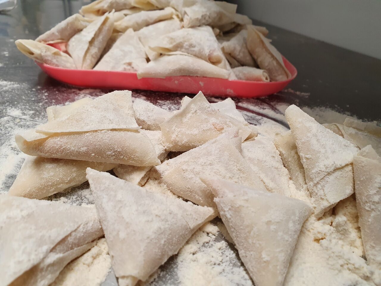 Tout est fait maison : nems, samoussas etc.