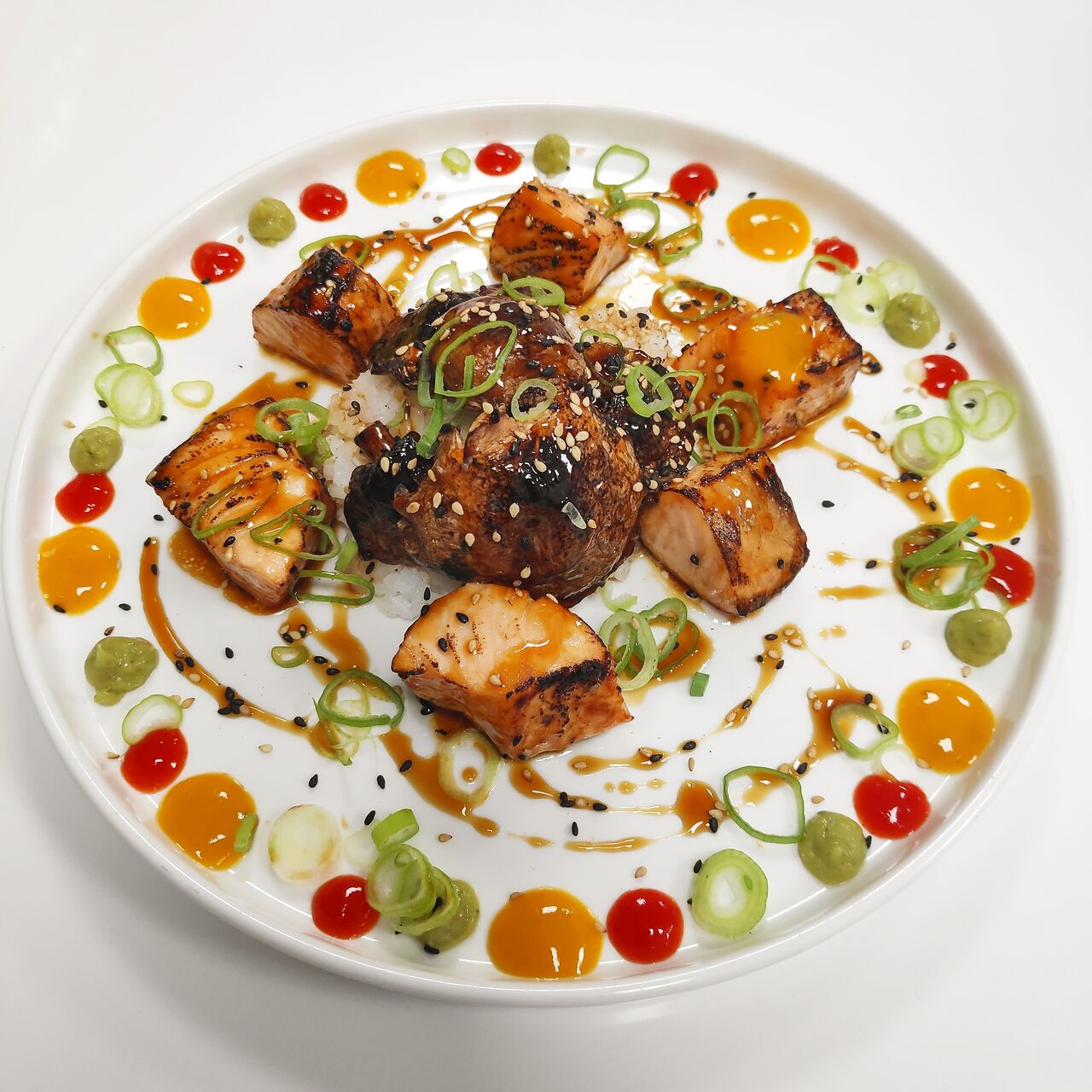 Tepanyaki de Salmón