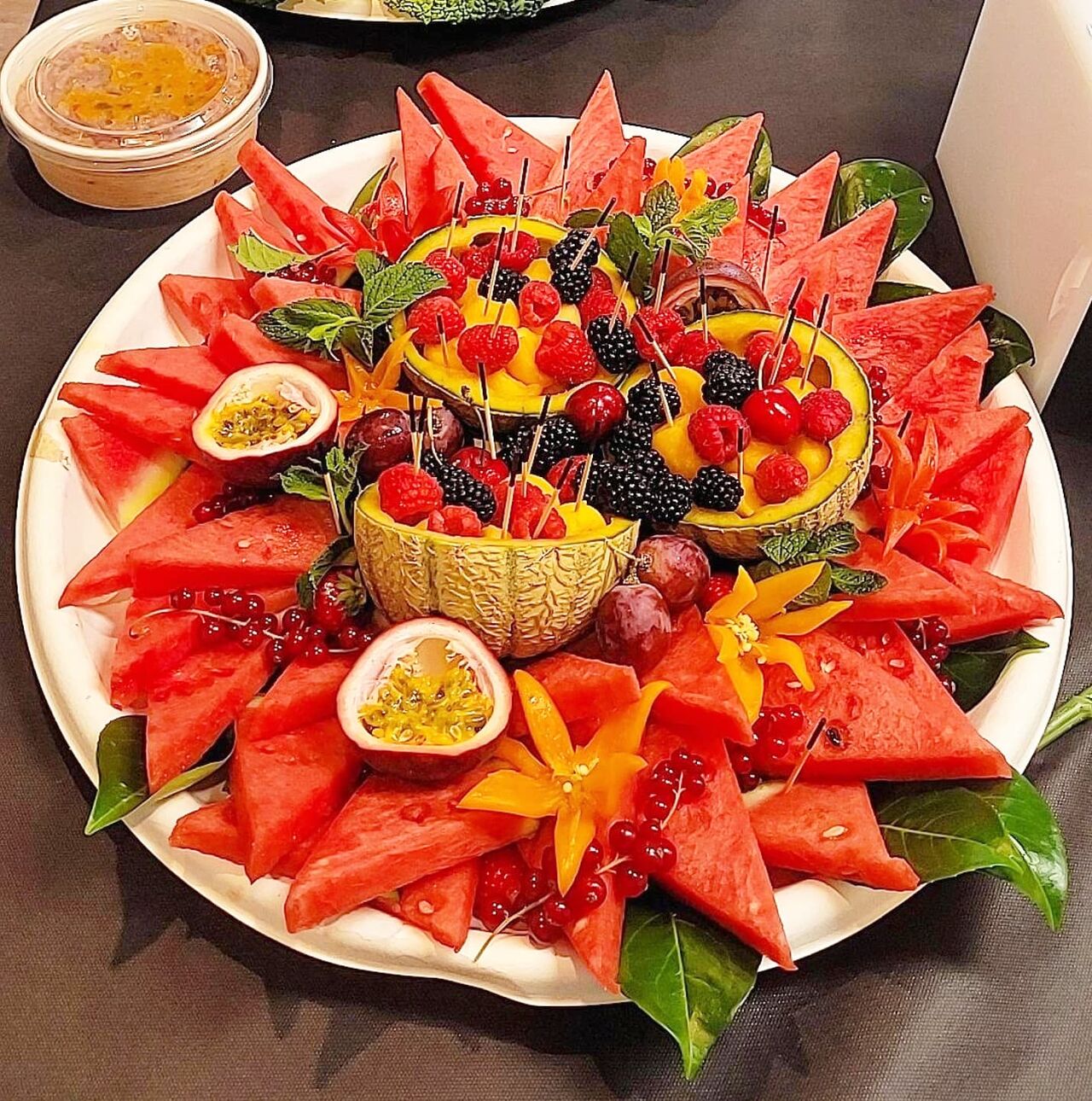 Corbeille de fruits frais