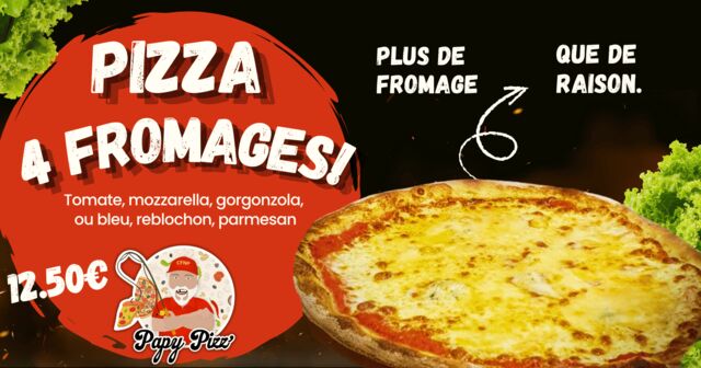 Pizza 4 Fromages
