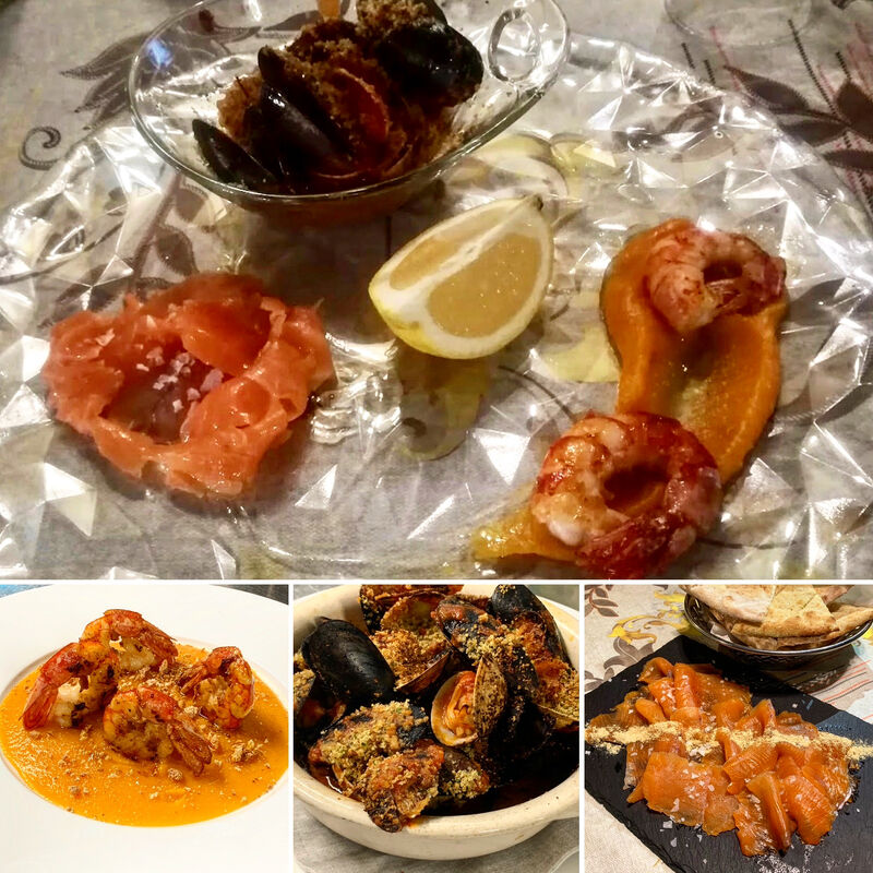 I nostri antipasti di pesce 