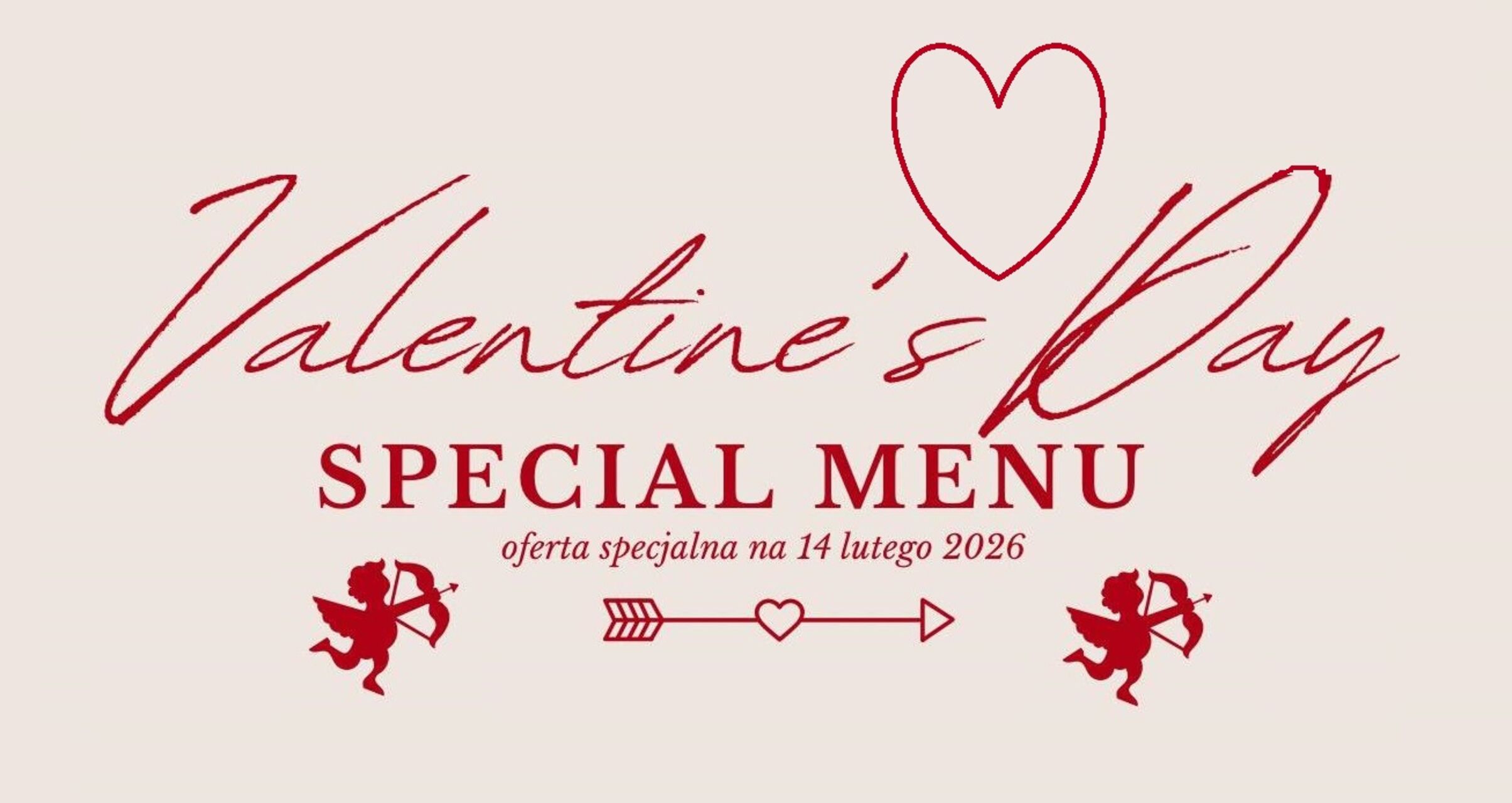 ❤️ Valentine’s Day – Special Menu