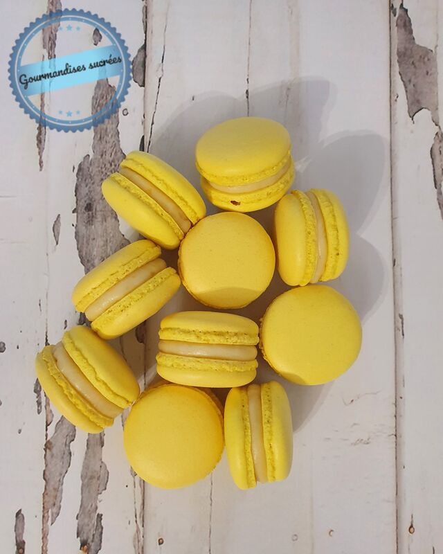 Macarons citron 🍋 