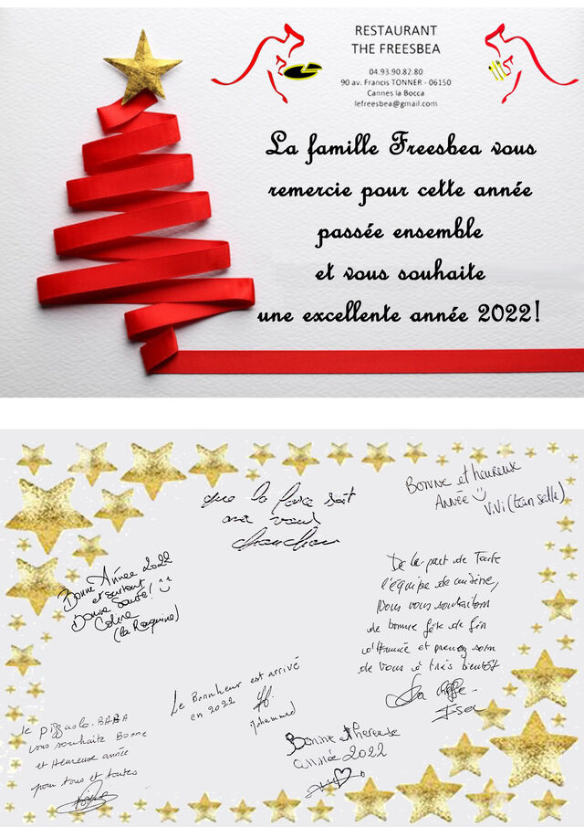 Meilleurs VOEUX pour 2022 !!!!!