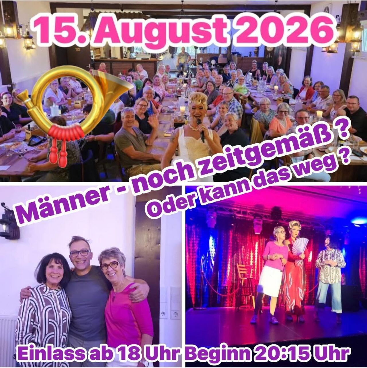 Samstag 15.8.26: Bibi & Ina meets Tante Lissi