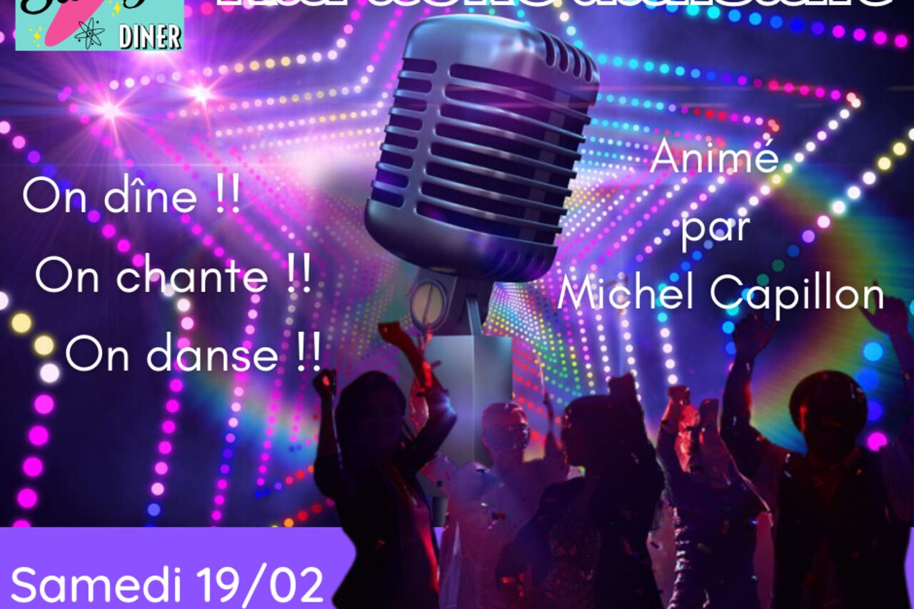 Soirée Karaoké Dansant - Samedi 19/02/2022 à 19h30
