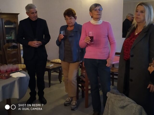 Discours en présence de Monsieur Le Maire