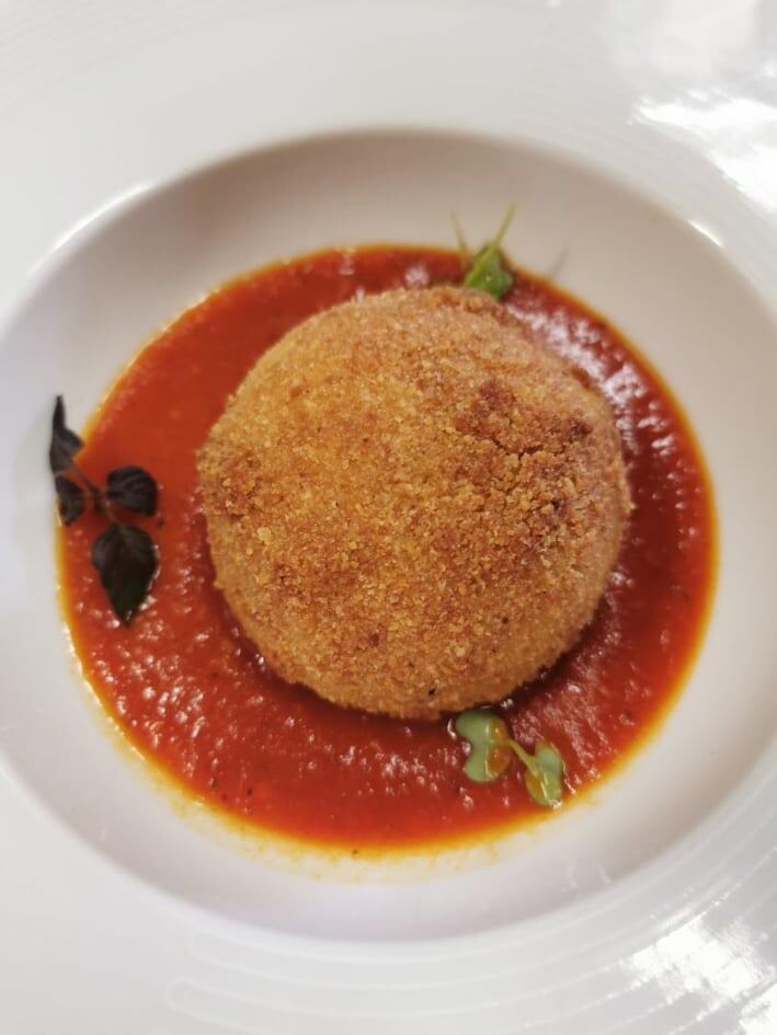 Arancini à la Napolitaine